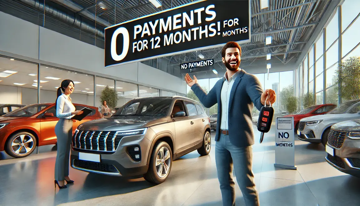 No Payments for 12 Months!